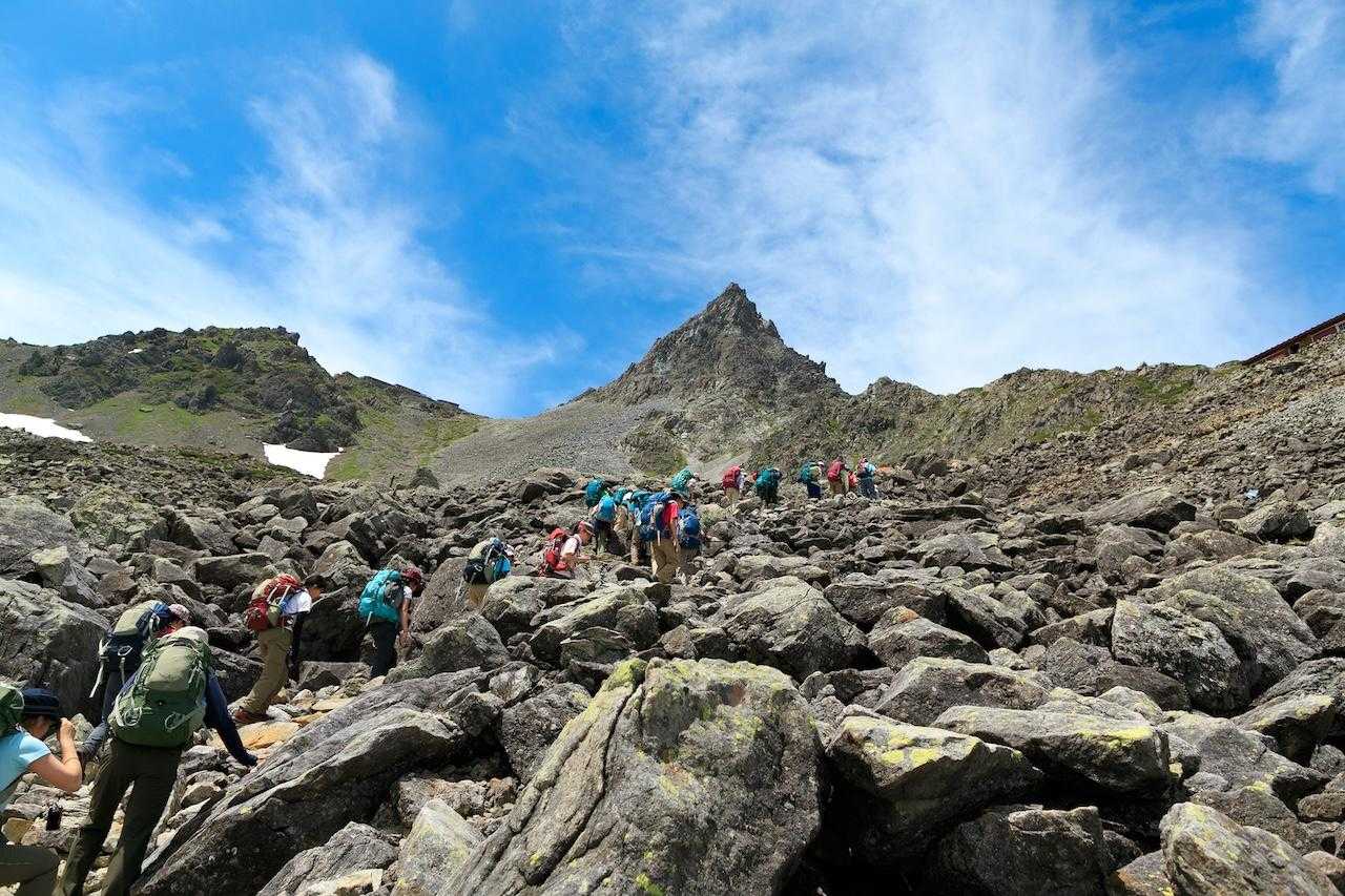 【JAPAN TRAIL】北アルプス縦走路⑫（槍ヶ岳 - 明神）の写真