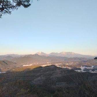 見えていたはずの白根山が写っていない。。。