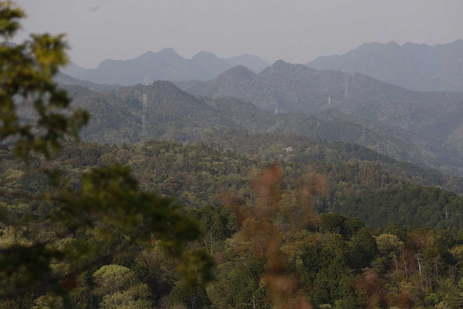 納古山方面