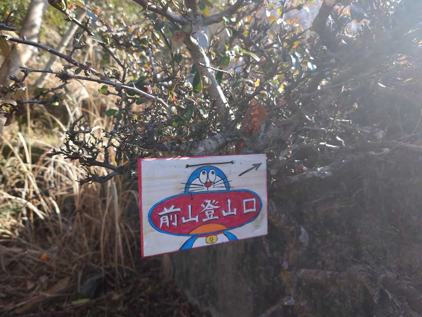 大口のドラえもんが案内してくれます🤣