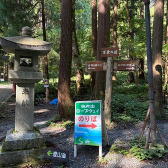 ロープウェイ🚠乗り場迄行きます〜