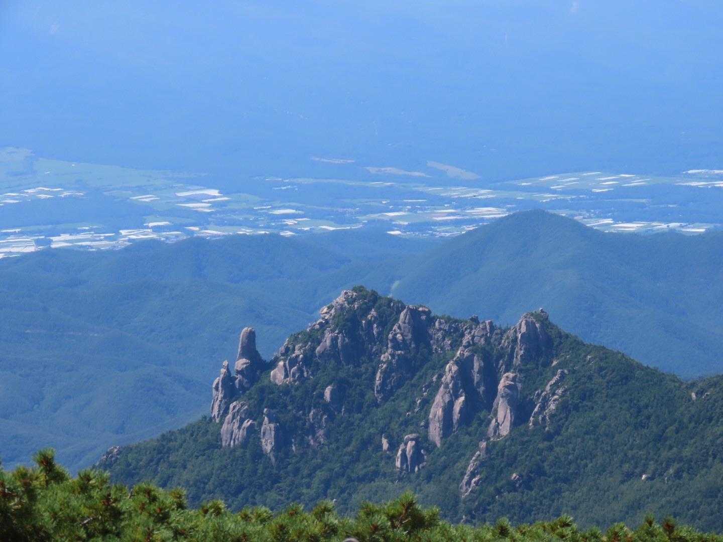 大弛峠-朝日峠-朝日岳-金峰山 縦走コースの写真