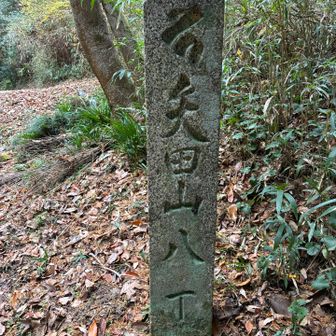 八丁って？850mくらい
矢田寺の丁石ですね