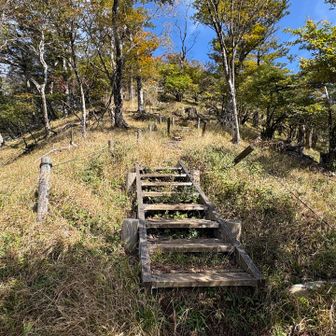 前大室への最後の登り