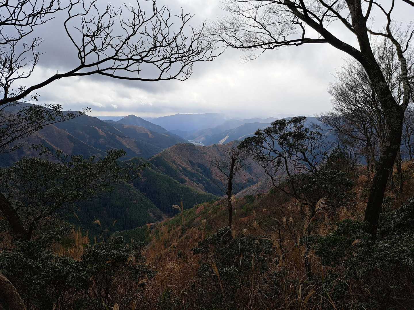 ちらっと見える眺望