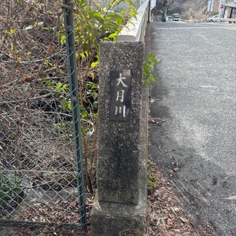 六甲山・長峰山・摩耶山 大月地獄谷の名前の由来。
大月川を遡行します。