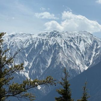 大天井岳もよく見える🏔️