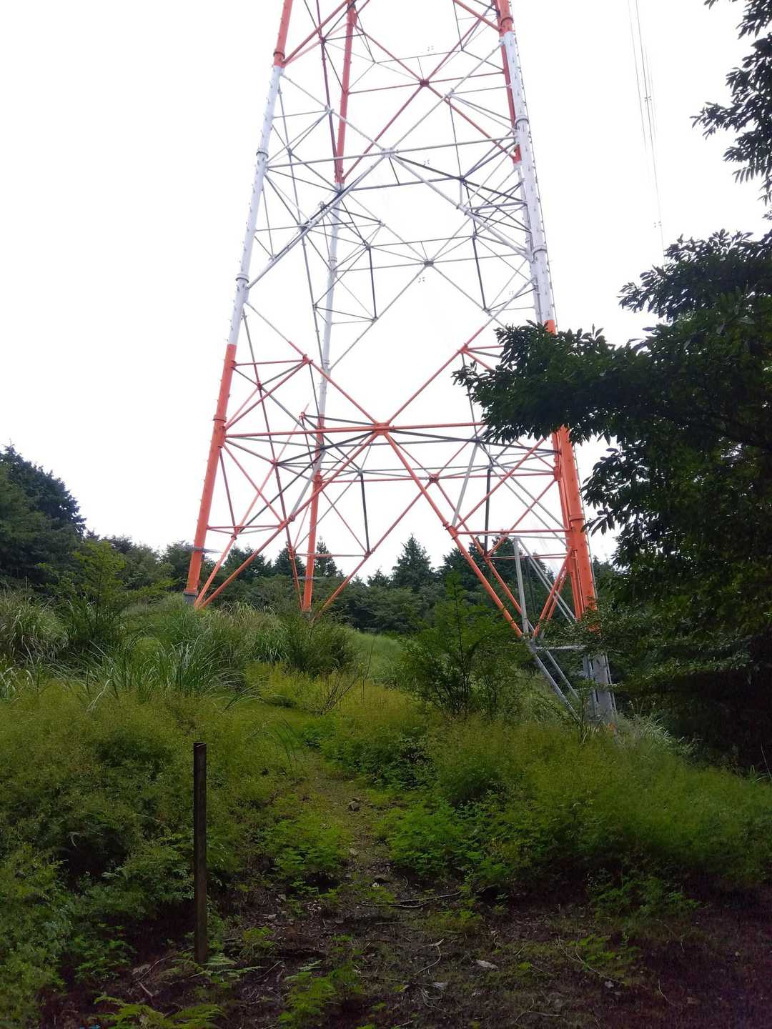 迷ったけど丸山から鉄塔ルートで