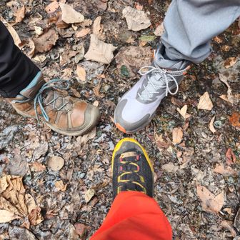 今日は山友さんのジュニアも参戦
☃️雪山が見れるならば…と