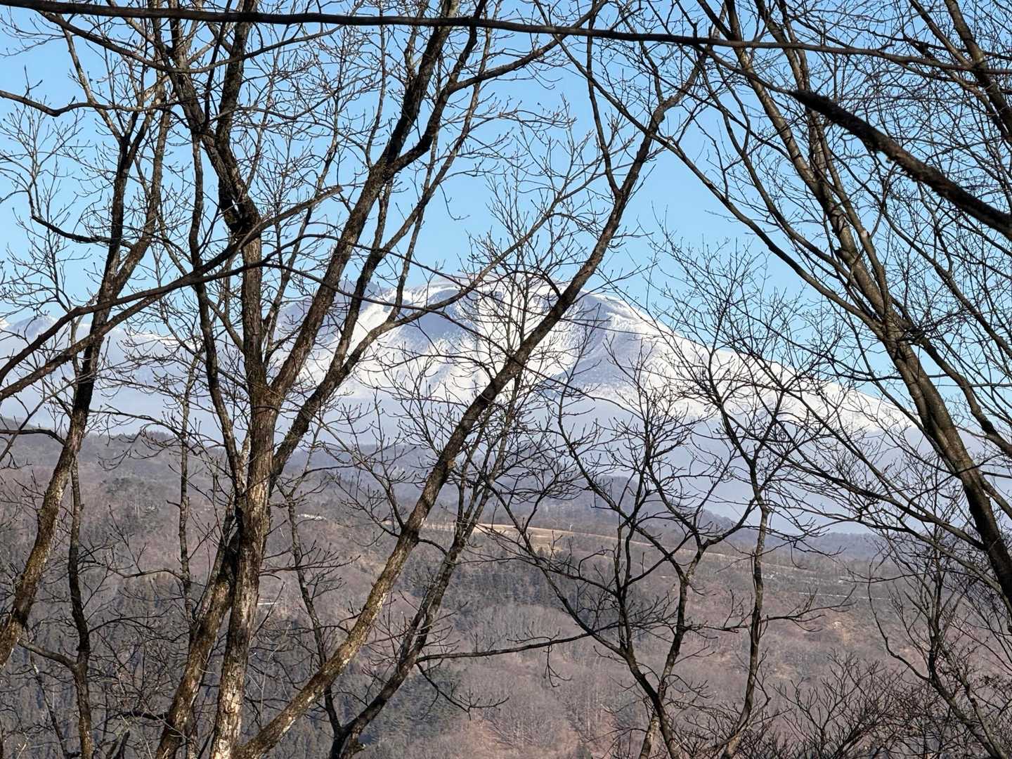 浅間山見えた
近い❣️