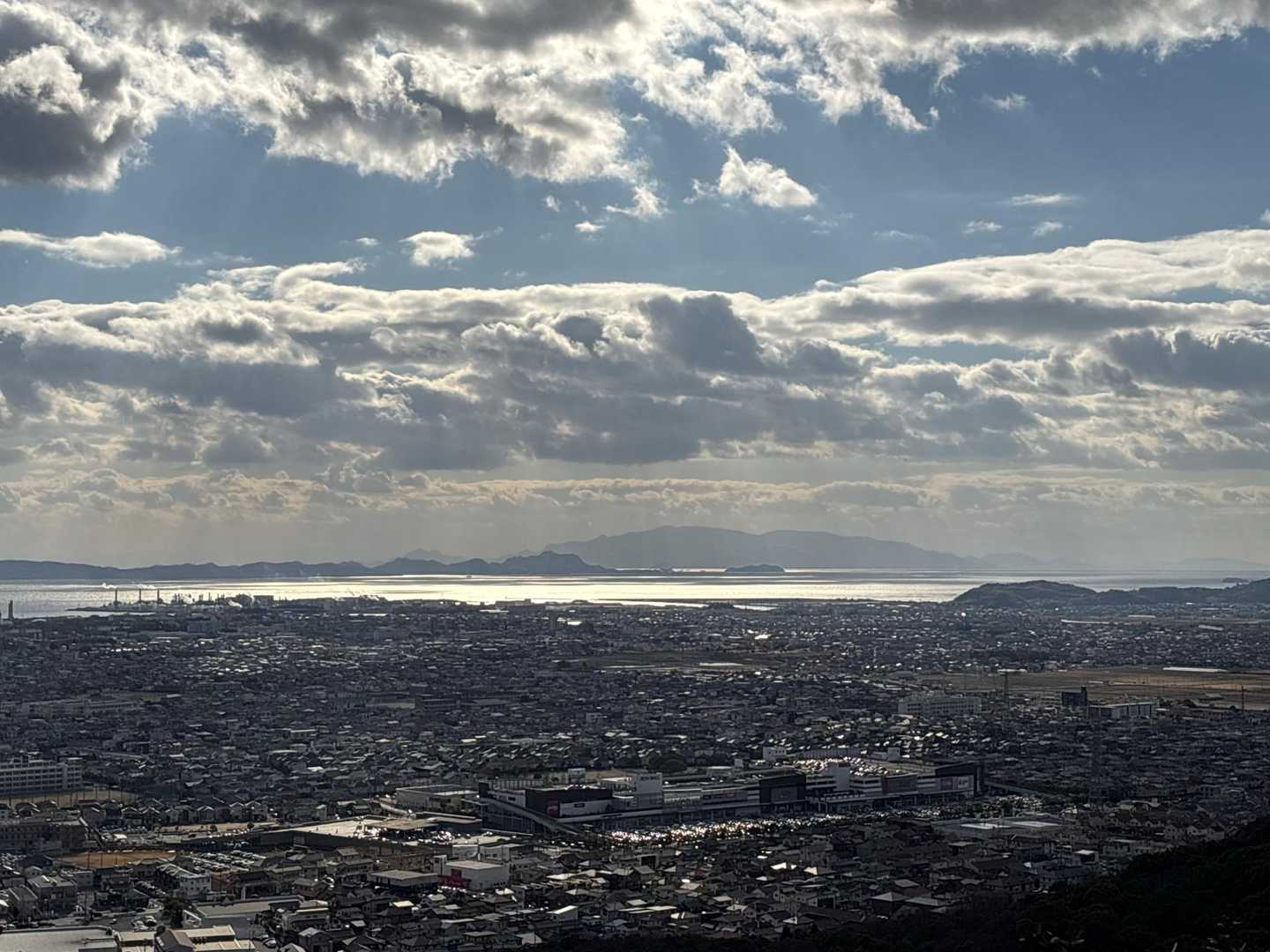 途中の見晴台からの眺め