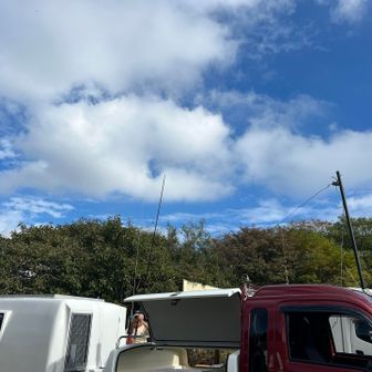 そして無線🛜されてました〜

無事に下山しました。

トミー⭐️調査隊🌸トリカブト群生地を探せ❣️雨山・天山・東ノ峰


おしまい。

この日は飲み会…飲まないけど。
女子会なのでおしゃべりメインだな。
間に合うように
急いで帰るぞ〜⭐️

そして翌日は。急遽あのお山へ