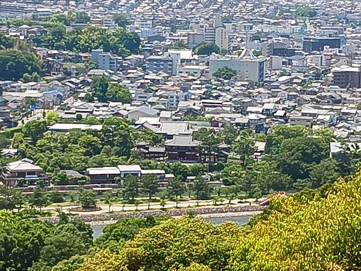 対岸の平等院