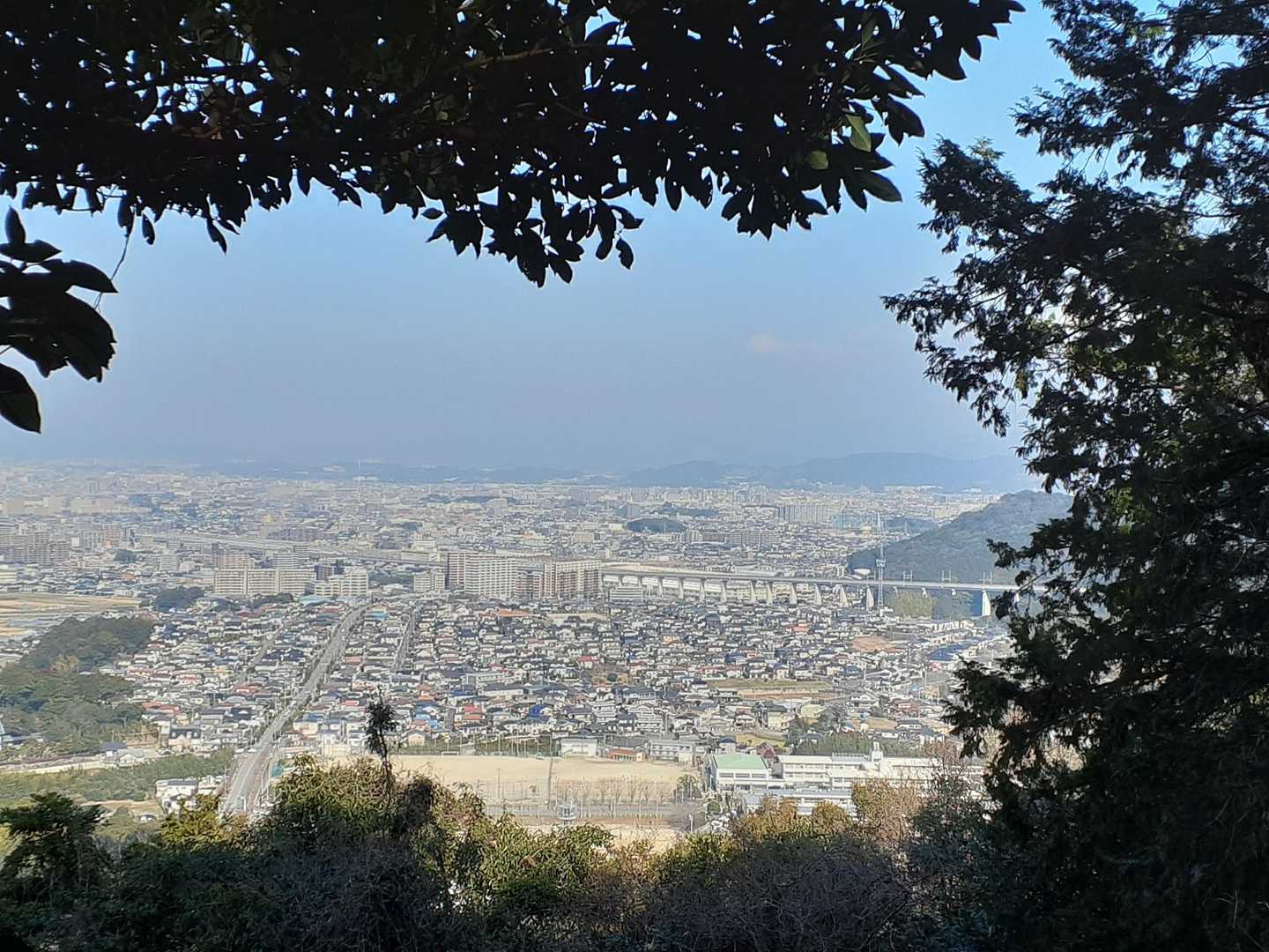 岩門城跡遊歩道入り口-城山 往復コースの写真