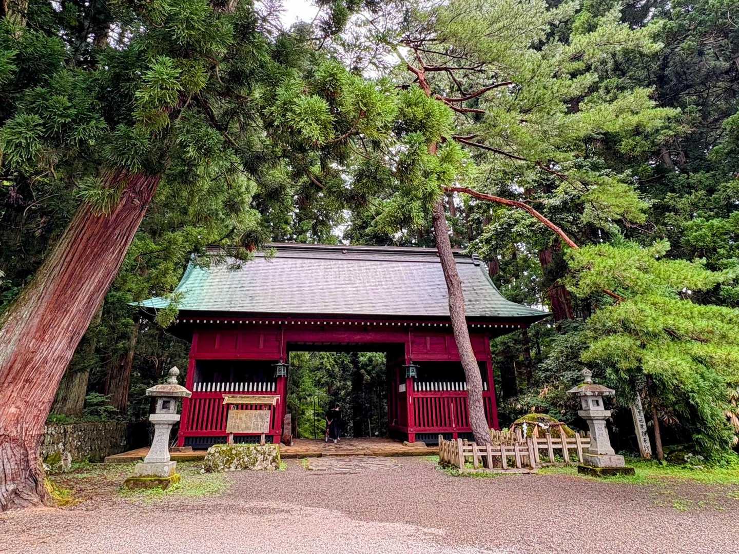 羽黒山 往復コースの写真