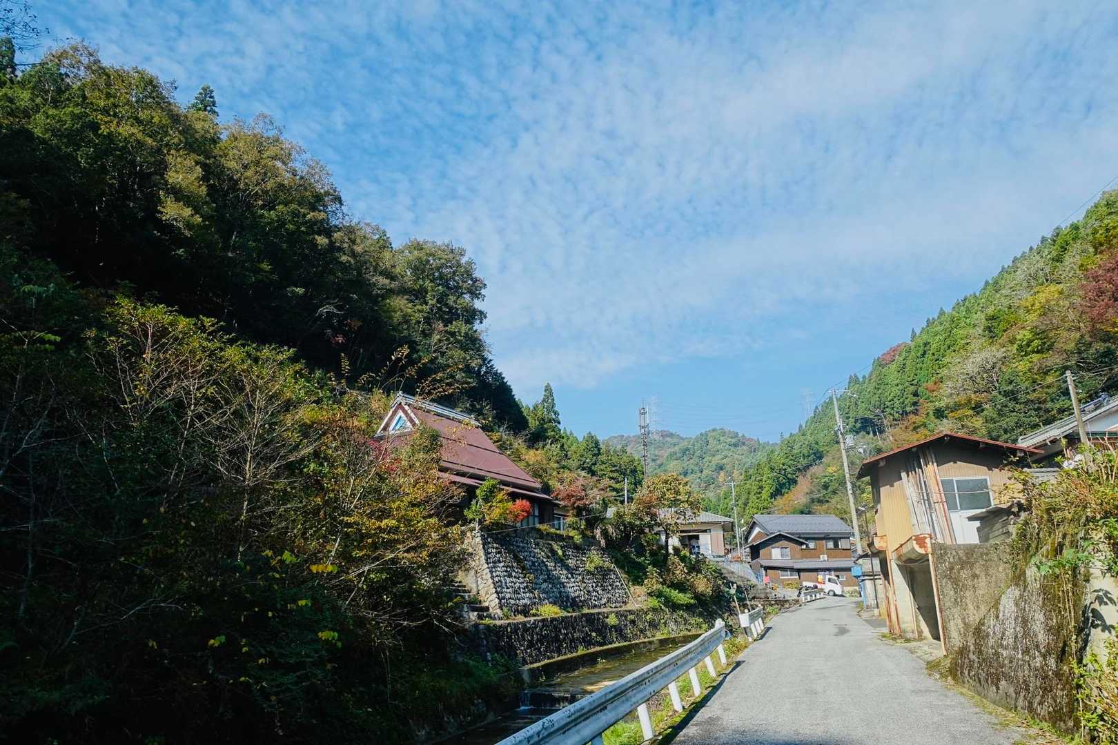 ▼山村・南後谷を散策しました