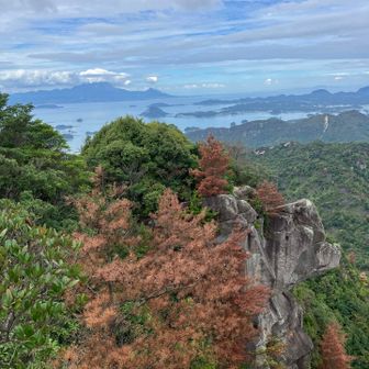 岩壁🪨が素晴らしい😀