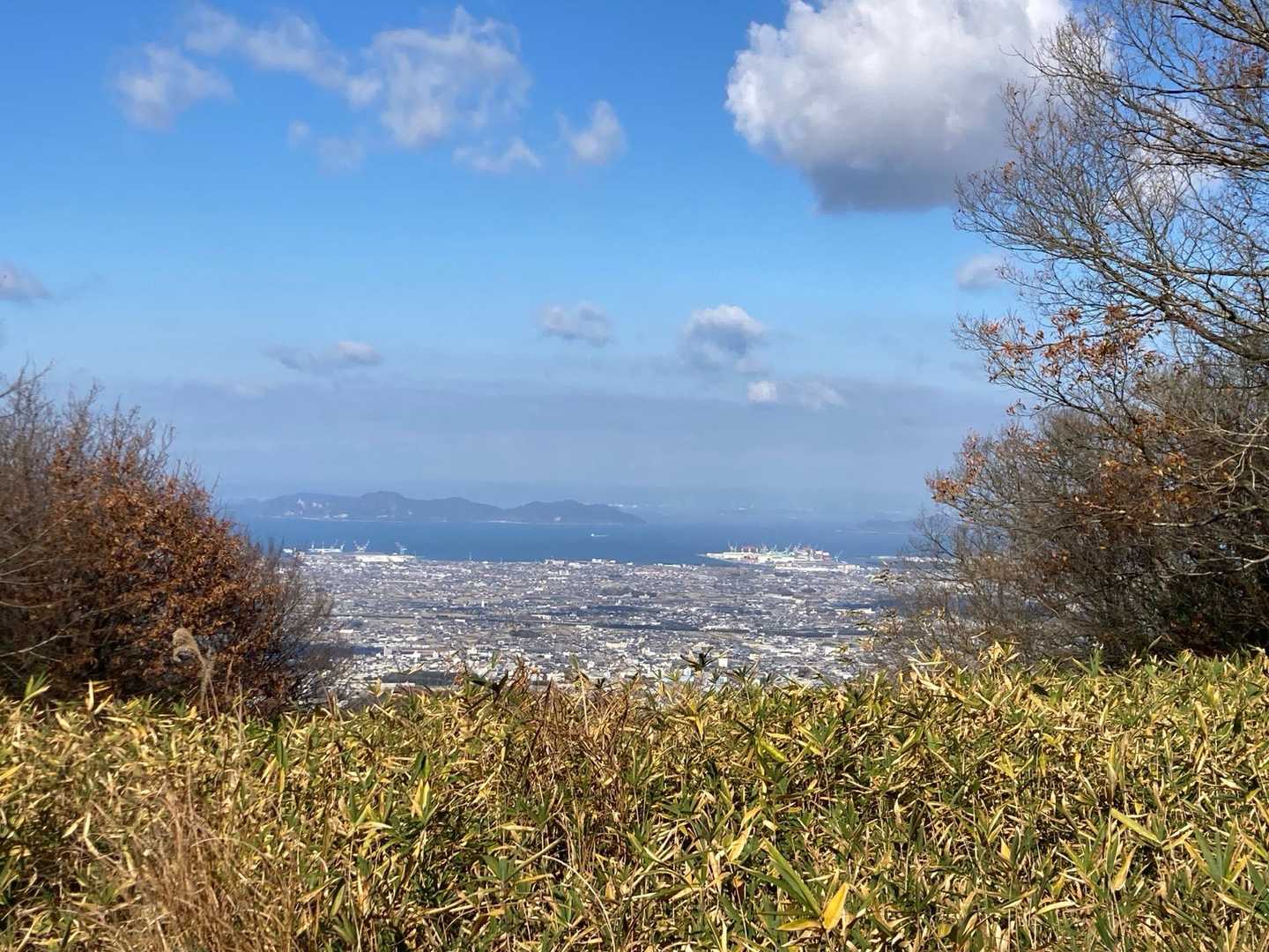 やっと景色見えた〜！