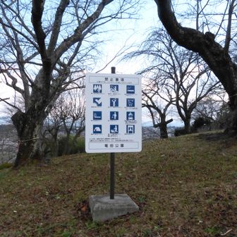 間もなく山頂部。