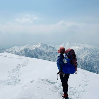 良いね〜ここからの山々も！