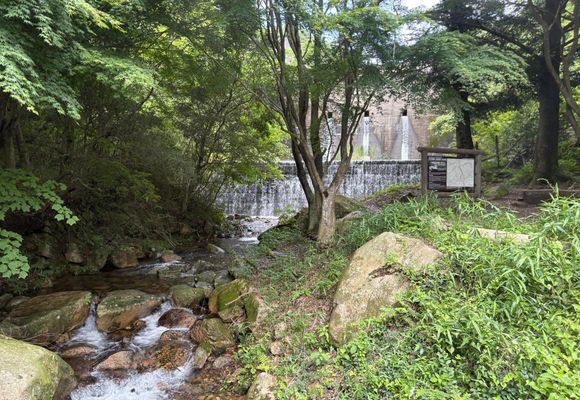六甲山王道コースで水遊び 山友3ー② / T-Ayameのハイキングデータ