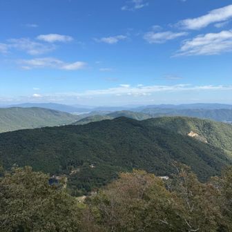 妙見山も良かったけど剣尾山の方が眺めが良くて好きかな