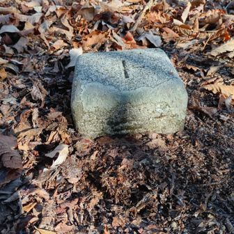 「薬師岳」二等三角点