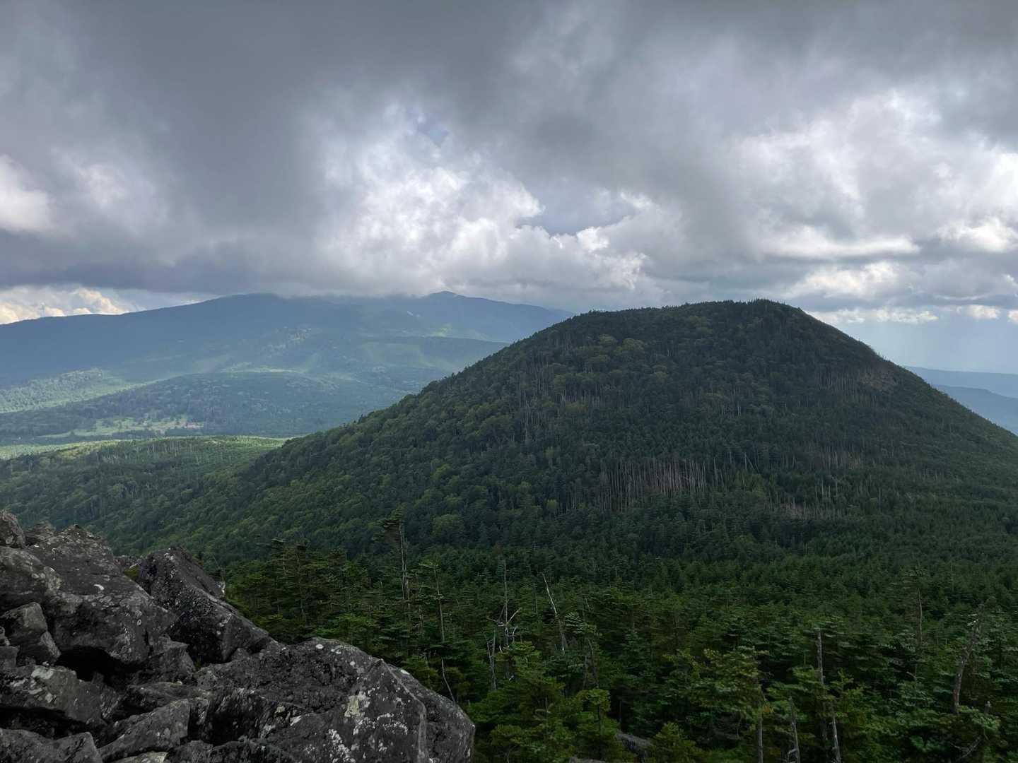 振り返り茶臼山