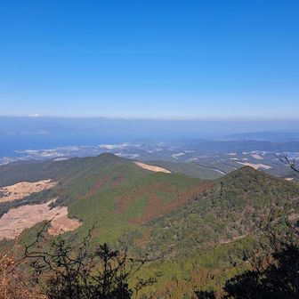 頂上からの眺め。