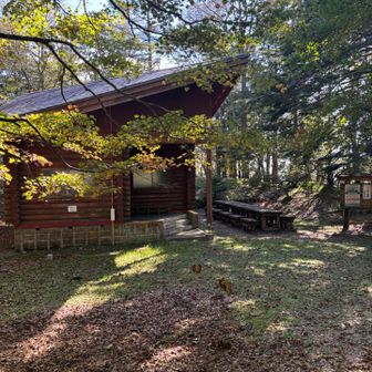 鷹ノ巣山避難小屋です
ここで巻道使うかどうか迷って使わずに登りました。あきらかにミスです