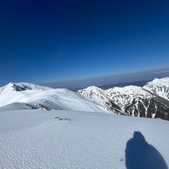 奥聖岳から聖岳#2