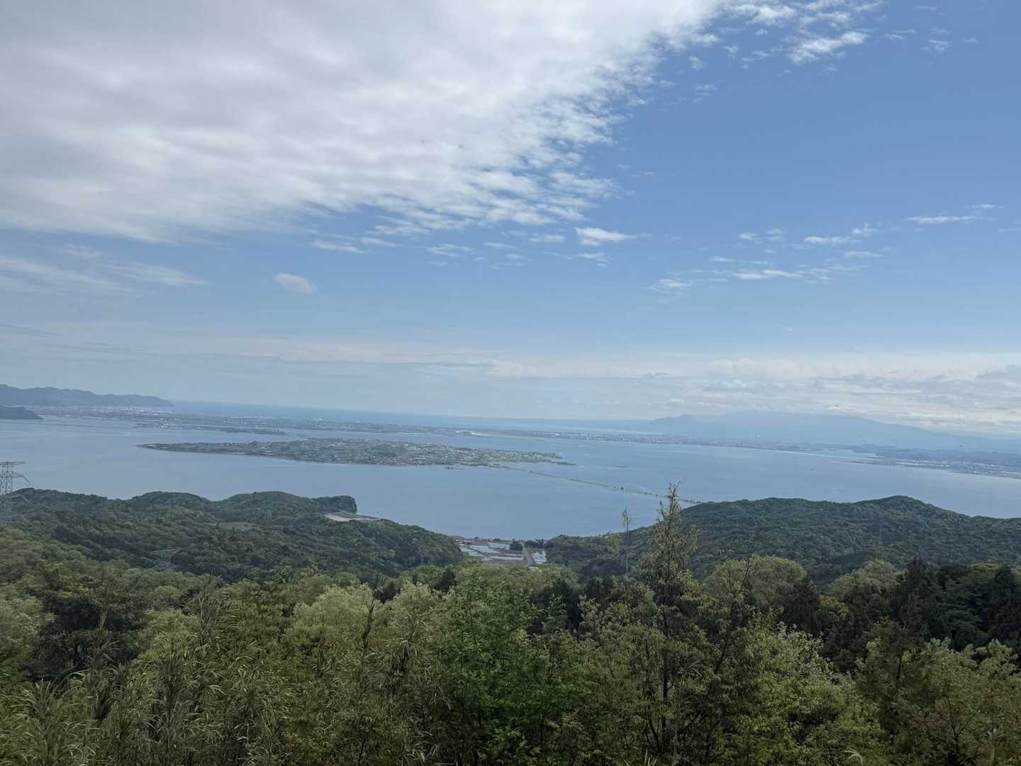 弥勒山-嵩山 往復コースの写真
