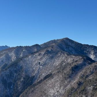 展望箇所からの赤星山