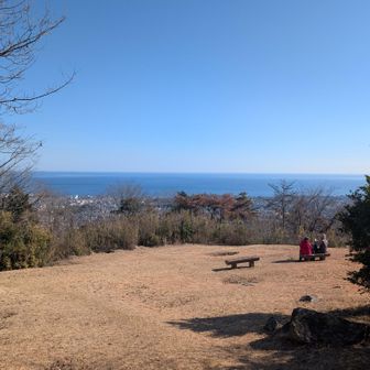 すごい展望でした!
初めてのお山で
御夫婦につられて来たら反対でした!