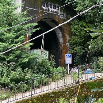 謎の隧道。人がいたので見に行けず。
今回検索でヒット。
阿夫利林道の阿夫利隧道。登り口に通行止めと書いてあったけど、現役で通れるみたい。