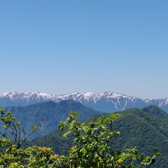 会津駒ヶ岳　三ッ岩岳　窓明山