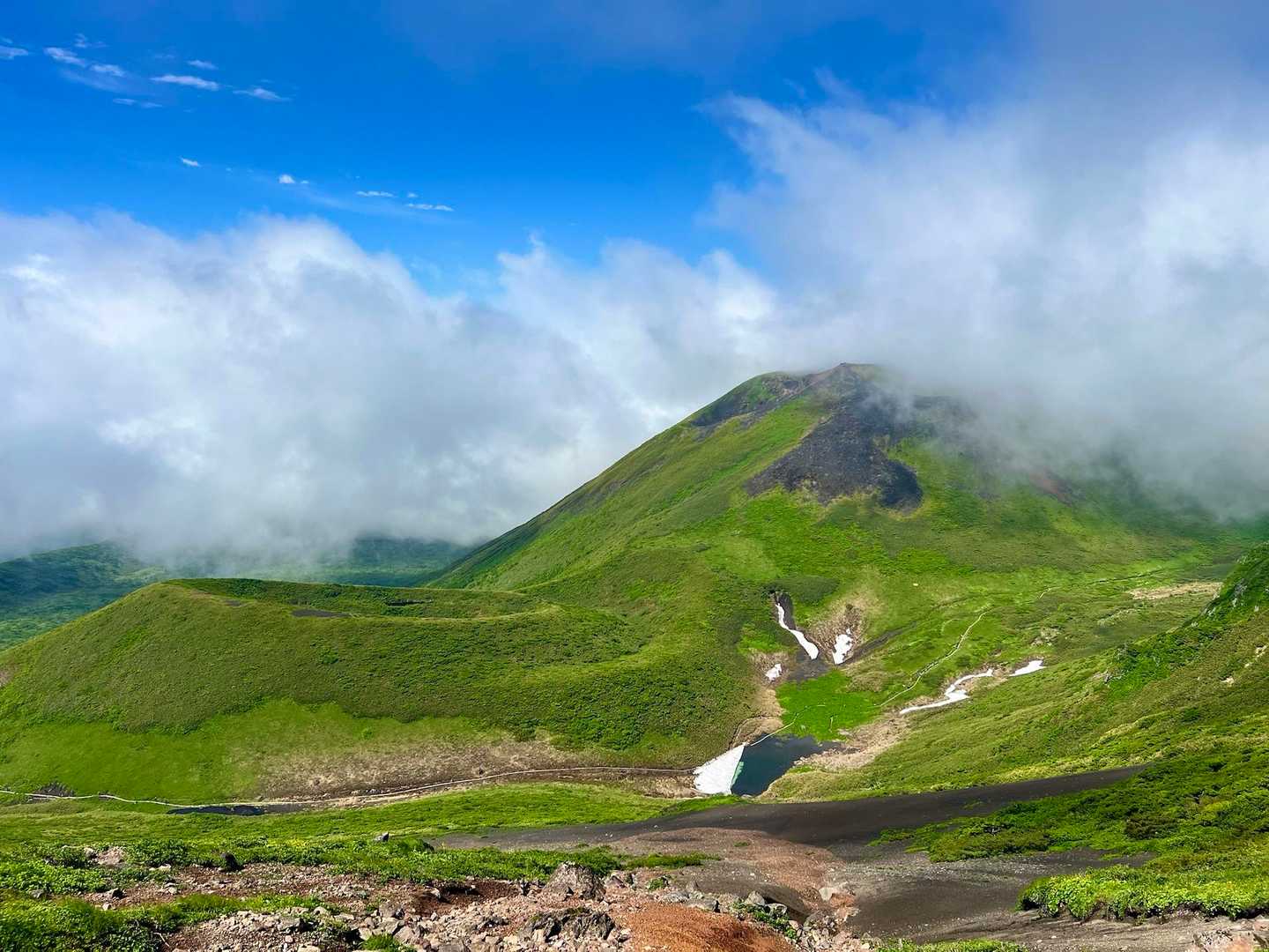 まだどっちも見えてる⛰️⛰️✨