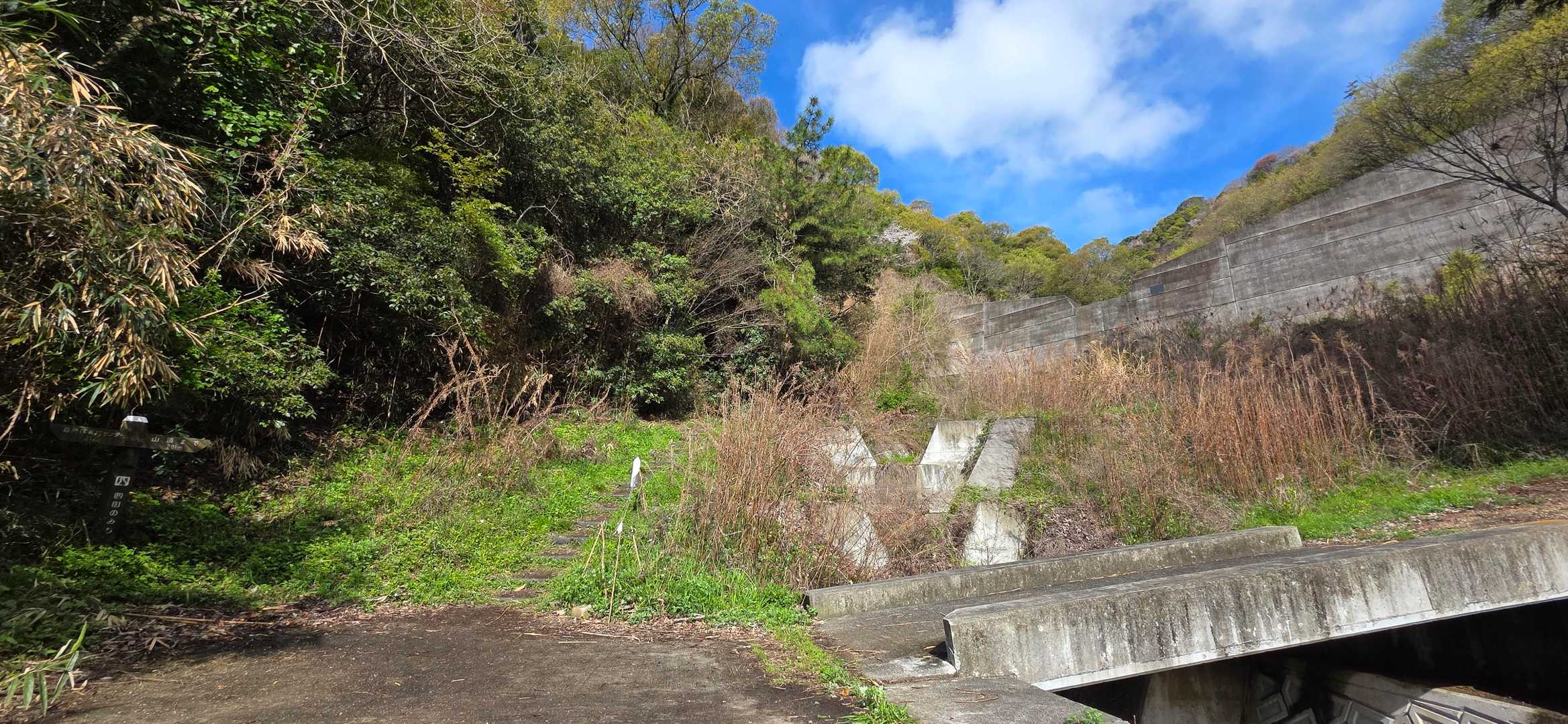 暫くロードを歩いて
ここから登山道っぽくなる