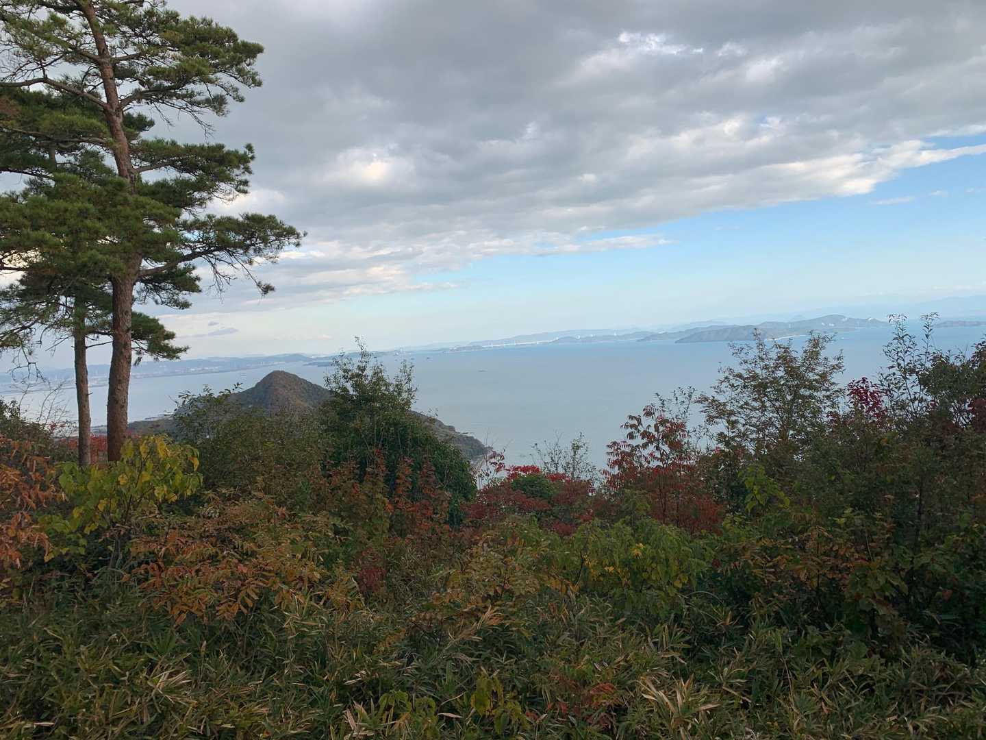 四尋山-鳥ノ江峠-御嶽山 縦走コースの写真