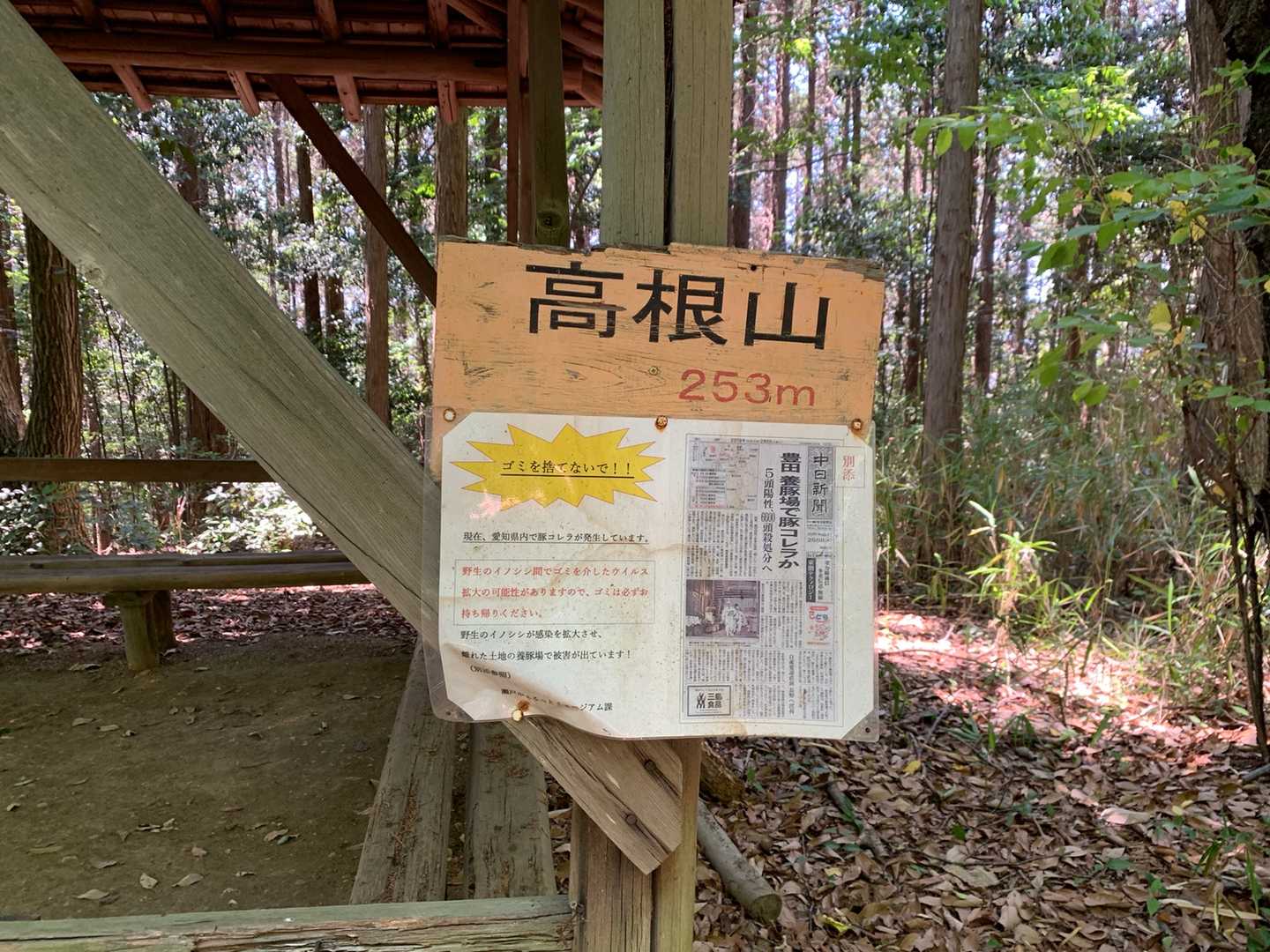 山名板