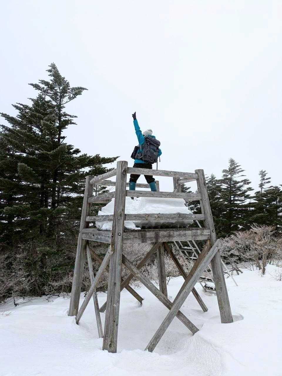 恵那山🏔️残念百名山の雪景色❄ / mayuminさんの恵那山・大判山・神坂