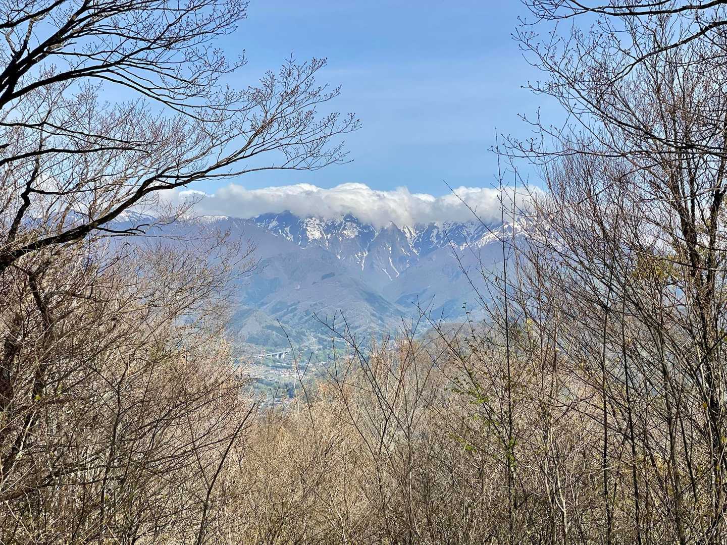 谷川連峰は雲☁️を被ってますね〜

ではさっさと戻りましょう！