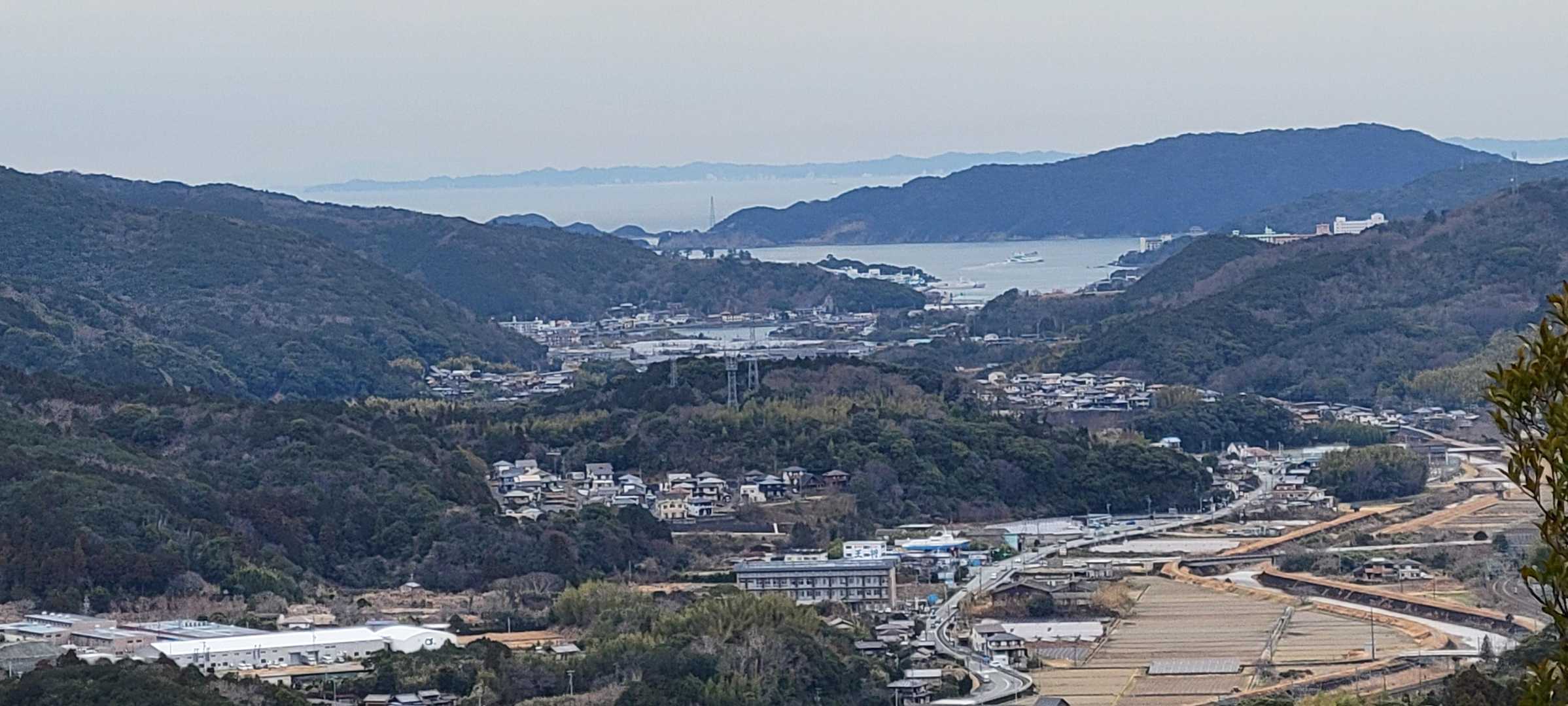 鳥羽の海と向こう側は知多半島？