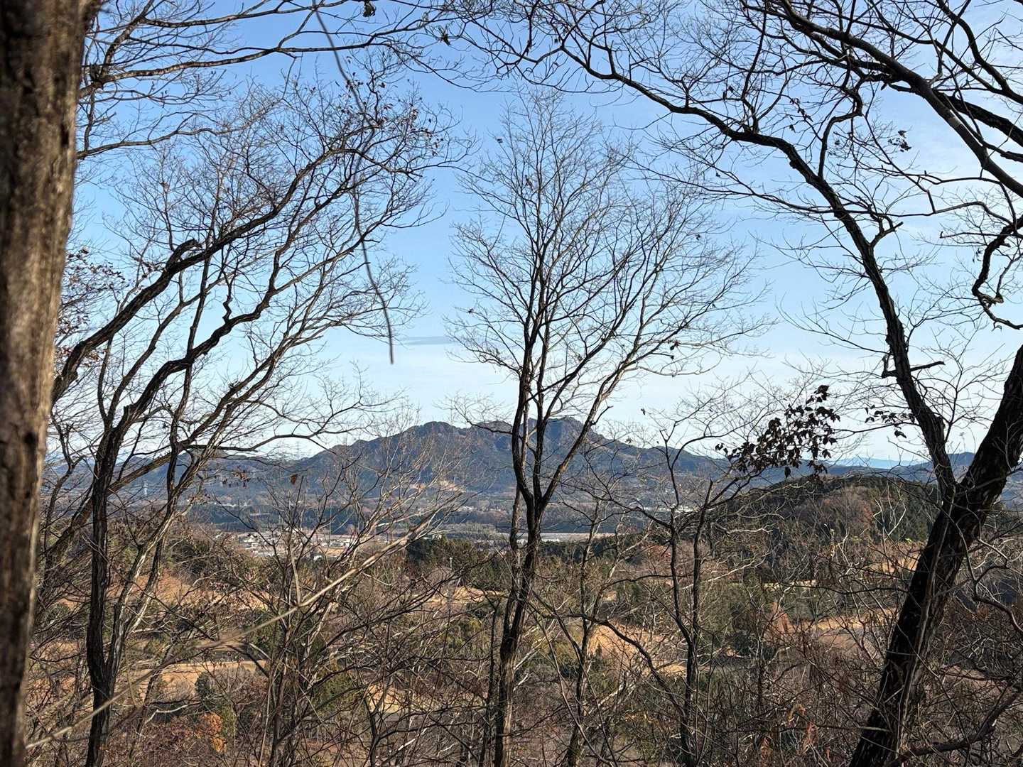 古賀志山の勇姿