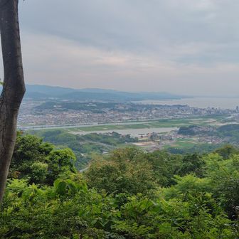 行った事ある方は分かるでしょうが、ここは眺望絶佳のだだっ広い山頂なんですよ。
麓に住んでる男の子が1人でお菓子を食べに山に登るなんて、最高の楽しみ方じゃないでしょうか。

午前中の山岳部の高校生には話し掛けましたが、この孤高の少年は何故かそっとしておきたくなり、「こんにちは」以外の言葉は掛けず、そっと後にしました。
