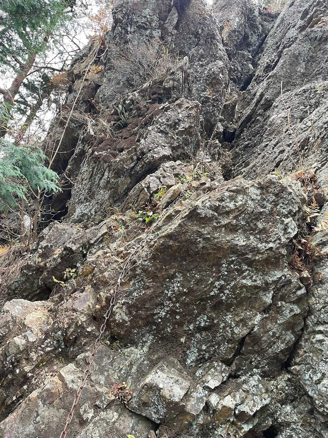 大日窟-赤岩山-御嶽山 周回コースの写真