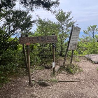 古処山山頂に到着しました❗️