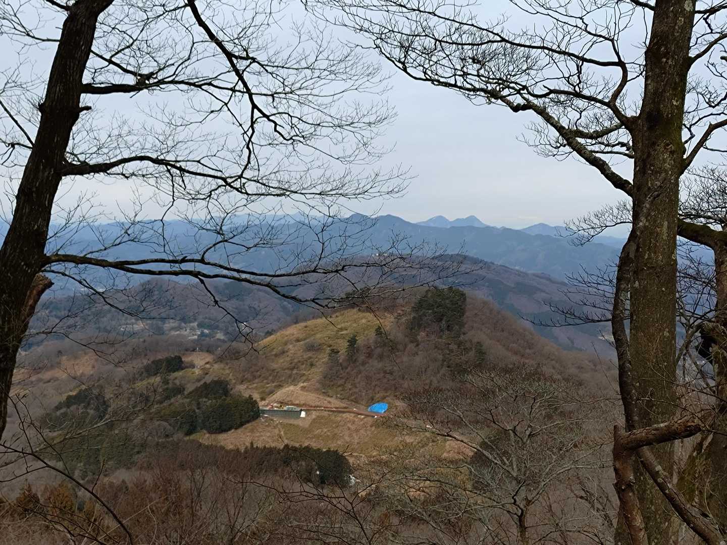 彩の国ふれあい牧場が見えました。現在は休業中