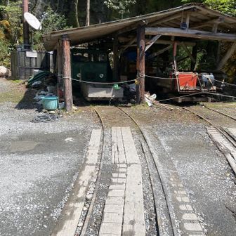 トロッコ。まだ動いてるのかな？