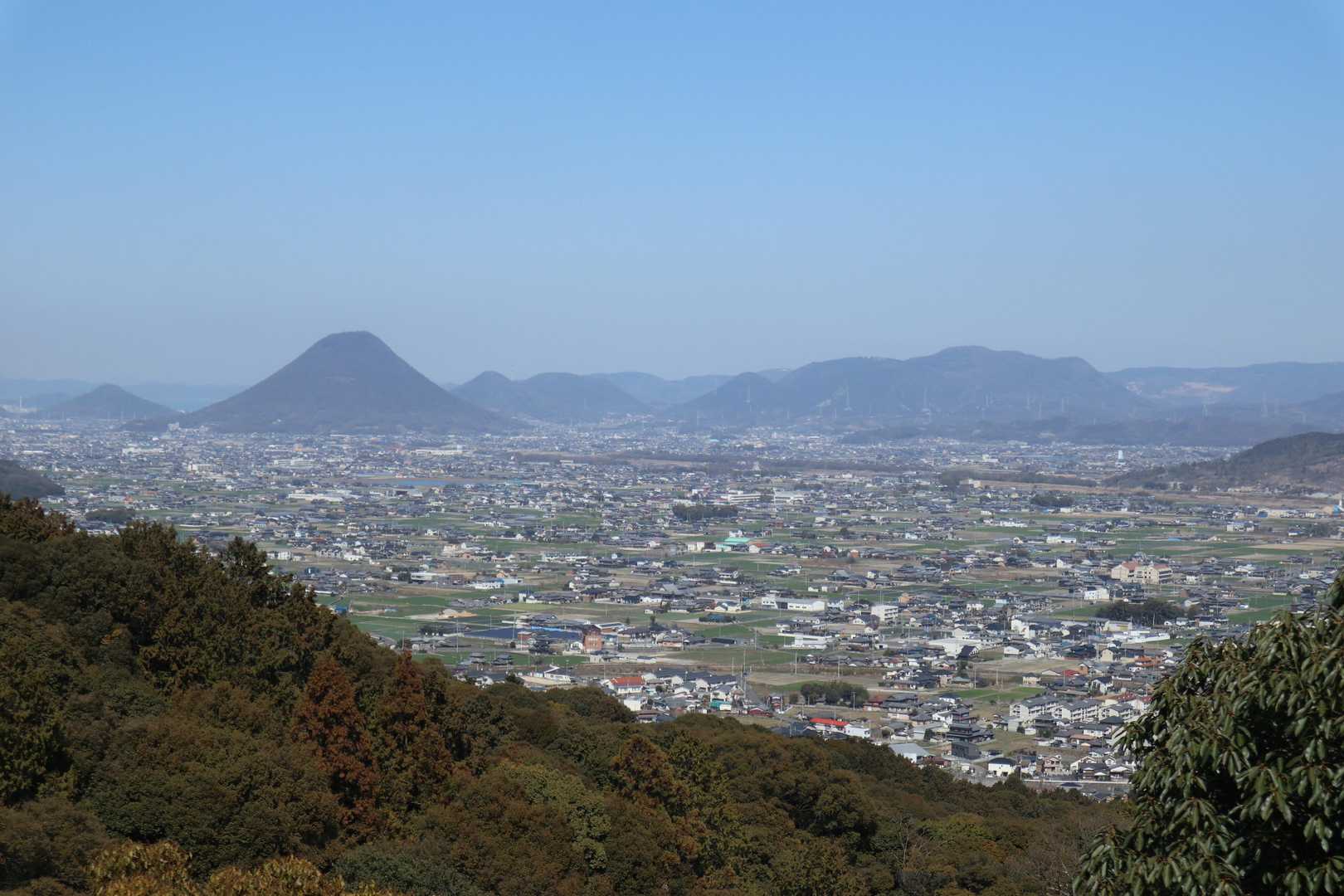 愛宕山-象頭山-大麻山-大麻山登山口-奥社-白峰神社-金刀 周回コースの写真